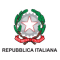 Emblem of the Italian Republic with star and branches.